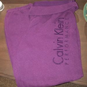 Calvin Klein performance sweat capris